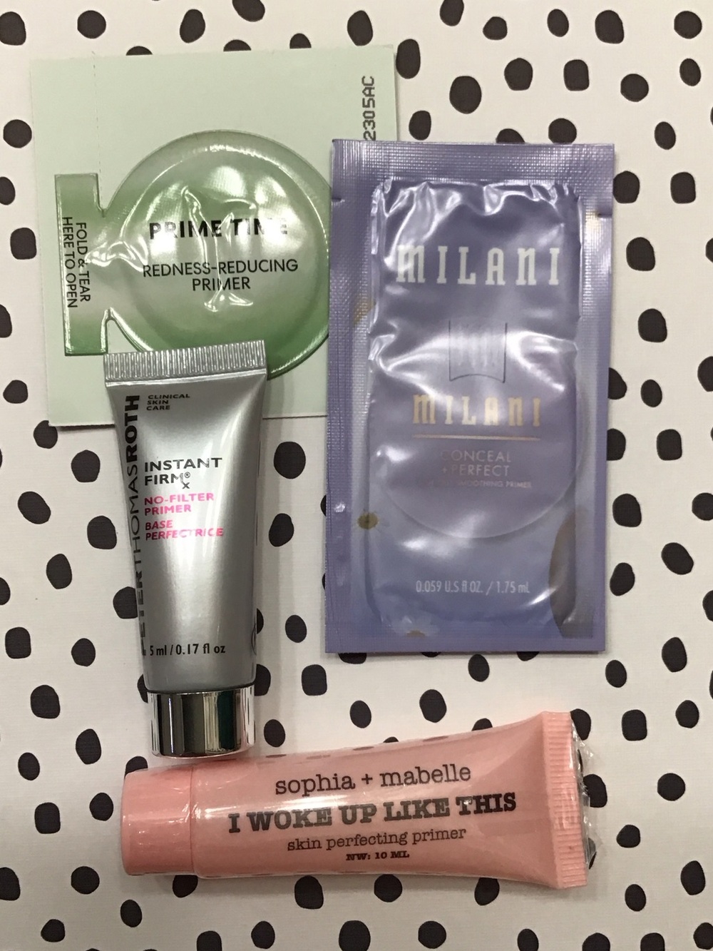 Perfecting Primer Bundle - Peter Thomas Roth, Sophia+Mabelle, + samples